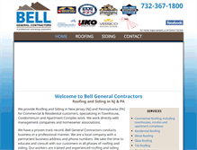 Tablet Screenshot of bellgeneralcontractors.com